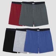Wore fruit of the loom my whole young life. Fruit Of The Loom Men S 5pk Boxers Colors May Vary Target