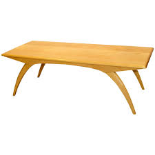 Heywood wakefield mid century blonde rectangular coffee table or bench 54 wide x 20.5 deep x 15 high. Mid Century Birch Coffee Table Model M795g Heywood Wakefield At 1stdibs