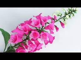 Diy Craft Tutorial How To Make Paper Flower Ginger By Crepe Paper Lam Hoa Gừng Giấy Nhun Yout Paper Flowers Paper Flowers Craft Rolled Paper Flowers
