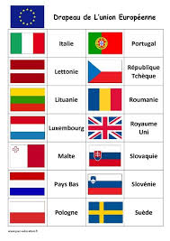 Union Europeenne Drapeau Des Pays Membres En 2020 Drapeau Pays Capitale Europe Drapeau