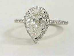 Pin By Dorothy Casao On Put A Ring On It Halo Diamond Engagement Ring Unique Engagement Rings Diamond Engagement Rings