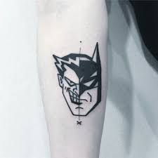 Joker Batman By Greem Greemtattoo Batman Tattoo Small Batman Tattoo Picture Tattoos