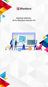Manfaat Website Di Era Revolusi Industri 4 0 Revolusi Industri Komputasi Awan Revolusi