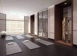 Teahouse Condominiums Munge Leung Yoga Studio Interior Gym Room At Home Studio Interior