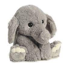 Aurora World Lil Benny Phant In Grey Bed Bath Beyond Elephant Plush Baby Plush Toys Elephant Plush Toy