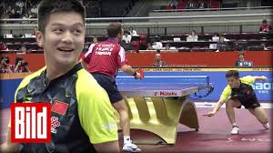 Table tennis step tennis sports athlete trophy poses. Crazy Trickshot Beim Tischtennis Simon Gauzy Gegen Fan Zhendong Youtube