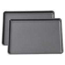 Wilton Easy Layers 13 Inch X 9 Inch Nonstick Jelly Roll Pans Bed Bath Beyond Sheet Cake Pan Cake Pan Set Cake Pans
