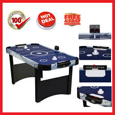 Air Hockey Table 48 Inch Electronic Powered Indoor Game Kids Room Funny Play New Branded Game Room Kids Air Hockey Air Hockey Table
