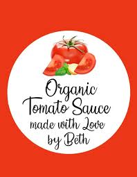 Tomato Sauce Labels Tomato Canning Labeltomato Sauce Label Etsy In 2021 Mason Jars Labels Canning Jar Labels Canning Labels
