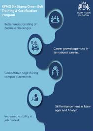 Sixsigmatraining Sixsigmacertification Kpmg Greenbelt Green Belt Marketing Jobs Lean Six Sigma