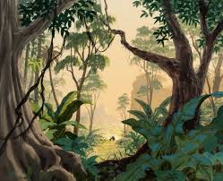 Animation Background Concept From Disney S The Jungle Book 1967 In 2020 Jungle Art Jungle Illustration Jungle Scene