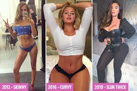 How 10 Years Of Instagram Saw The Perfect Body Go From Skinny To Slim Thick