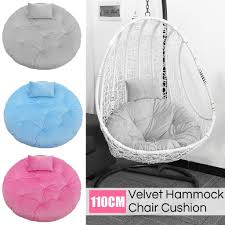 This is uncomplicated design makes it a welcome addition to any setting, bringing all the comforts of home outdoors. Buy 110cm Garden Swing Chair Basket Seat Cushion Hanging Hammock Egg Rocking Chair Wicker Egg Swing Cushion Mat Pad Household Without Chair At Affordable Prices Free Shipping Real Reviews With Photos