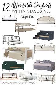 Maybe you would like to learn more about one of these? 12 Affordable Daybeds With Vintage Style Diy Beautify Creating Beauty At Home