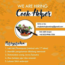 Lowongan Kerja Cook Helper Ð™ˆð™Šð™ƒð˜¼ð™ˆð™ˆð˜¼ð˜¿ Ð™…ð˜¼ð™€ð™‰ð™ð˜¿ð™„ð™‰ Di Bandung Kota 3 Aug 2019 Loker Atmago Warga Bantu Warga