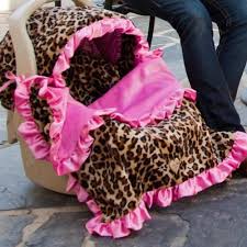 Leopard Print Baby Car Seat Covers Designer Car Seat Cover And Matching Stroller Blanket Pink Baby Baby Car Seats Unique Baby Clothes Car Seats