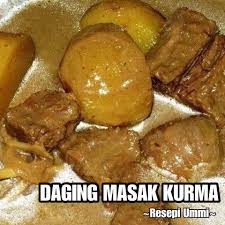 Aplikasi resep masak daging adalah aplikasi yang menyajikan informasi tentang cara masak berbagai macam jenis olahan berbahan daging. Resepi Ummi Resepi Daging Masak Kurma Bahan Bahannya Facebook
