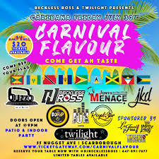 Skip to language selection skip to main content. Carnival Flavour Caribana Friday July 30th 2021
