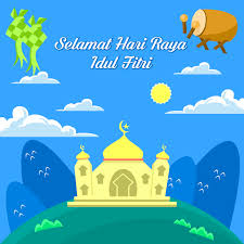 Selamat Hari Raya Idul Firtri Vector 191284 Vector Art At Vecteezy