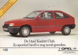 Kadett E Opel Mijn Brochures O Autobrochures A O Jouwweb Nl Opel Classic Cars Vauxhall