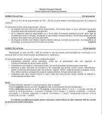 Subiecte si rezolvari pentru examenul de bacalaureat 2020 pentru ca toata lumea sa fie informata. Subiecte Limba RomanÄƒ Bacalaureat 2014 Barem DupÄƒ Orele 15 00 Dcnews