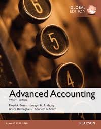 This is an alternate isbn. Beams Anthony Bettinghaus Smith Beams Advanced Accounting Global Edition 12th Edition Pearson