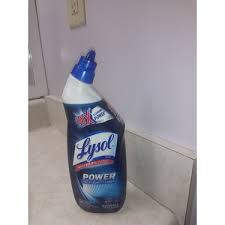 lysol toilet bowl cleaner action gel