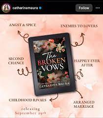 Book news: Tropes reveal for The Broken Vows! 💔 | Gallery posted by  Regina's Reads | Lemon8