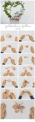Geldscheine Falten 10 Anleitungen Fur Geldgeschenke Diy Wedding Gifts Money Flowers Origami Easy