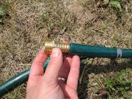 It isn't difficult to figure out how to join two garden hoses together if they already have standard fittings; Garden Hose Repair 4 Steps With Pictures Instructables