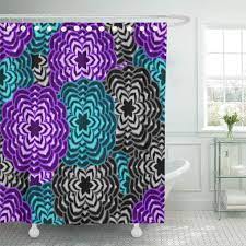 If you love purple, here are great purple bedroom photos and ideas that will help you find the right shade, scheme, and combination for your own because of that, it's not one of the most common colors used to decorate the primary bedroom—many people only think of it as appropriate for a. Cynlon Gray Girl Turquoise Teal Blue Lavender Purple Grey Bathroom Decor Bath Shower Curtain 60x72 Inch Walmart Com Walmart Com