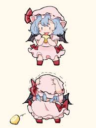 Remilia Scarlet :: Remilia Scarlet :: Touhou Project :: Touhou Project ( Touhou, Тохо) :: Проект Восток :: лимонное скукоживание :: artist ::  yoshiyuki (14330975) :: лимон :: yoshiyuki (14330975) :: artist ::