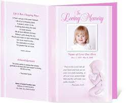 Pin On Creative Memorials With Funeral Program Templates