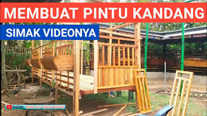 Konsepnya sederhana yaitu mudah dalam pengelolaannya. Cara Membuat Pintu Kandang Kambing Kandang Minimalis Modern Youtube