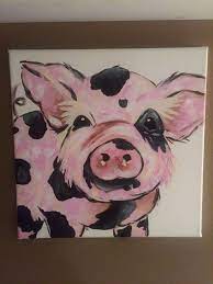 Farm animals make lovely subjects as you. 6 Farm Animals Paintings Canvases 48d408ff5cf9df1c4b8dcecaf354b1d7 Cute Canvas Paintings Farm Animal Painting Animal Paintings Acrylic