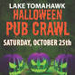 Lake Tomahawk Halloween Pub Crawl event image