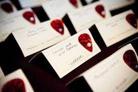 Rock N Roll Wedding Decorations Diy Wedding Idea From Lisa Nick S Hip Rock Music Party In Chicago Music Themed Wedding Rock N Roll Wedding Rock Wedding