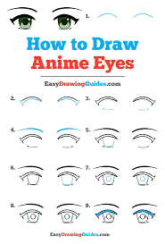 A simple little tutorial on making cute anime eyes! How To Draw Anime Eyes Really Easy Drawing Tutorial