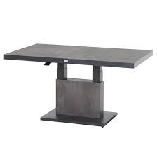 Siena Garden Bellani Lift Tisch 140x85 Cm Aluminium Keramik Anthrazit Dunkelgrau Garten Und Freizeit