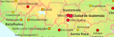 Guatemala Departments Municipalities Cities Towns