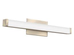 Lithonia Contemporary Square Profile 24 Dimmable Led Vanity Fixture Brushed Nickel 3000 3500 4000k 120 277v Fmvcsls 24in Mvolt 30k35k40k 90cri Bn M6 Bulbs Com