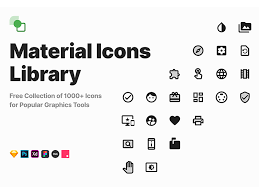 Download Material Icons Library 1000 Free Vector Icons Freebiesbug