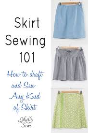 How To Draft And Sew A Skirt Melly Sews Sewing Skirts Diy Skirt Sewing Tutorials