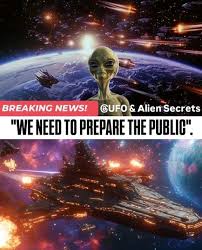 Translation: A small group of scientists is warning that aliens could pose  a "potentially hostile" threat to Earth in the coming months. Its Happening  Boys!!!