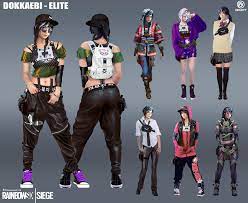 Dokkaebi Elite Concepts from Ubisoft : r/Rainbow6