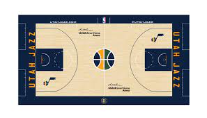 Home court is only an advantage if you keep it. Utah Jazz Modify Look Of Uniforms Court Logo Utah Jazz