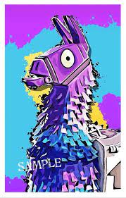 Video Game Fortnite Llama Souvenir 2 X3 Flexible Fridge Magnet Game Wallpaper Iphone Gaming Wallpapers Game Art