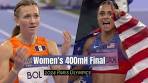 McLaughlin - Levrone v Bol, Women's 400mH Final, 2024 ... - YouTube