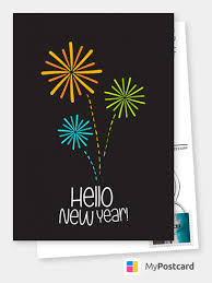 Personalized Happy New Year Cards Online Printed Mailede For You International Free Shipping Postage Delivery Photo Cards Postcards Greeting Card Happy New Year Greetings New