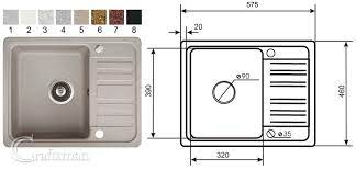 A kitchen eating bar is at the standard bar height of 42 inches (107cm). Kitchen Basin Size Novocom Top